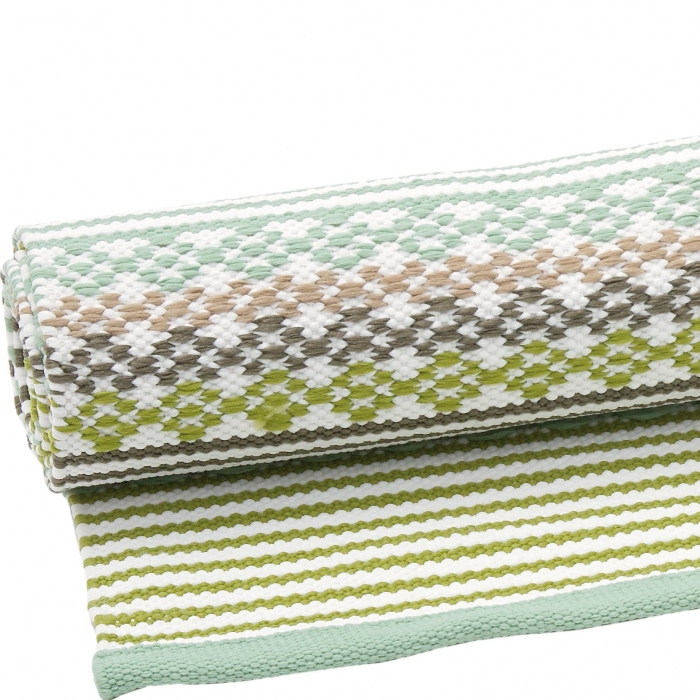 Liv PolyTeppich Knit Grünmix, 140 x 200 cm bei Le Bon Jour Liv PolyTeppich Knit Grünmix, 140 x 200 cm bei Le Bon Jour