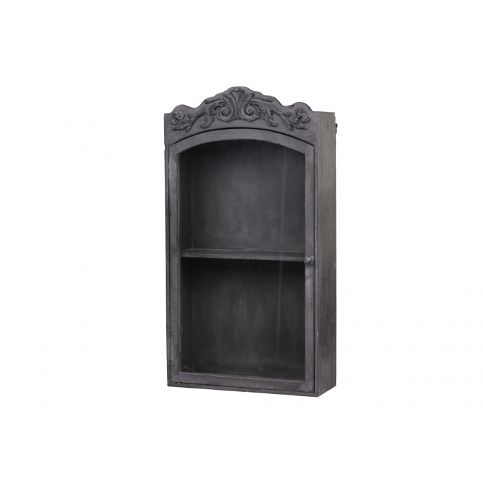 Kleiner Schrank Mit Glastur Rosendekor Bei Le Bon Jour