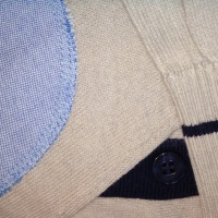  Jacke Cain sandgrau-marine