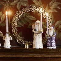  Kerzenleuchter Santa H 22 cm