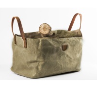  Kaminholztasche Alaskan beige