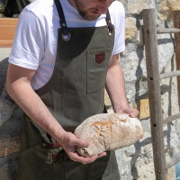  MASTER TOOL Schürze olive