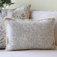  2er Set Kissen Blätterwerk