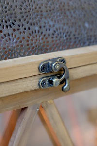  Holzlaterne Chalet, klein