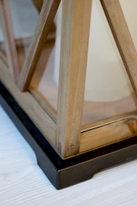  Holzlaterne Chalet, klein