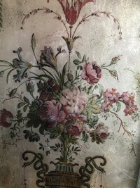  Glasmalereibilder Salon Chérie, 2-er Set