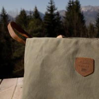  Kaminholztasche Alaskan beige
