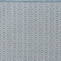  PET - Bergen Läufer aqua-ecru 60 x 90 cm