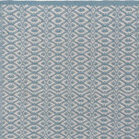  PET - Bergen Läufer  aqua-ecru 70 x 250 cm