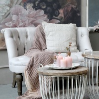  Französisches Sofa hell