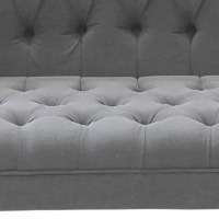  Französisches Sofa dunkel