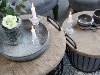  Beistelltisch Black Basket, gross, schwarz