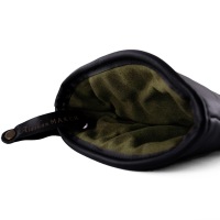  PROTECTOR Lederhandschuh mit Hitzeschutz, schwarz-grün