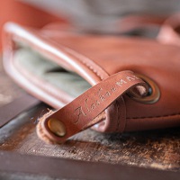  PROTECTOR Lederhandschuh mit Hitzeschutz, orange