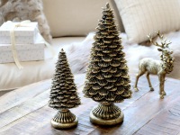  Kleines Bäumchen Winterwald H 24 cm