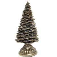  Kleines Bäumchen Winterwald H 24 cm