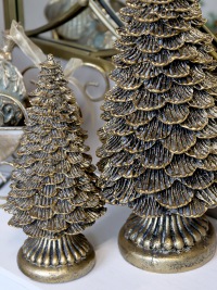  Kleines Bäumchen Winterwald H 24 cm