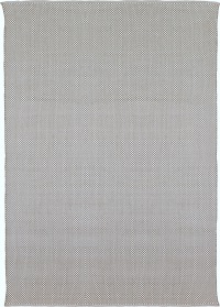  Poly-Teppich Pepita platin/weiss, 140 x 200 cm