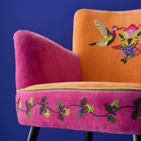  Sessel Kolibri Pink Jungle