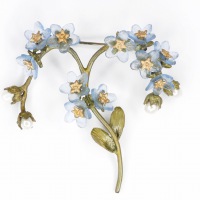  BOTANICA BROSCHE Vergißmeinnicht