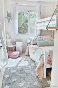  Lorena Canals Teppich Sterne grau 120 x 60 cm