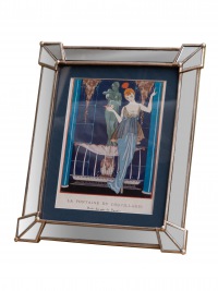  Bilderrahmen und Bild La Fontaine du Coquillage