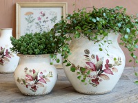  2-er Set Übertöpfe Maison Florentine