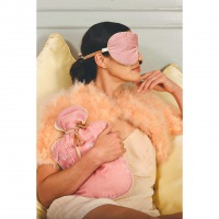  WÄRMFLASCHE Samt und Seele, rosa