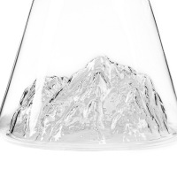  TOPOGRAPHIC Wasserkaraffe Mont Blanc