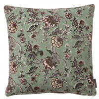  Kissen Flora Salbei 50 x 50 cm