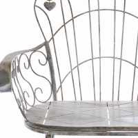  Metallsessel Blanchette Nostalgico