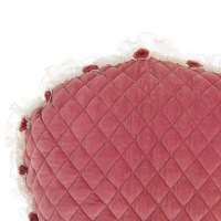  CARISSIMA VENEZIA Großes Samt Velours Kissen