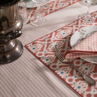  TISCHSET Eden Ikat Corallo 