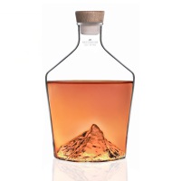  TOPOGRAPHIC Spirituosenflasche Matterhorn