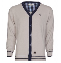  Jacke Cain sandgrau-marine