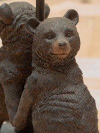  Lampe mit Schirm - Bären