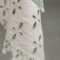  TISCHDECKE PFLEGELEICHT Amalfi salbei