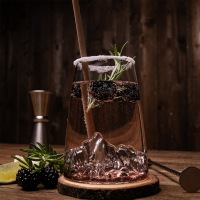  TOPOGRAPHIC Glas Mont Blanc