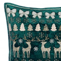  Kissen Grandezza die Natale Winterwald No1