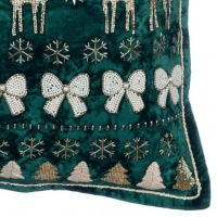  Kissen Grandezza die Natale Winterwald No1