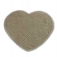  Kleines Herz-Set, Samt sand