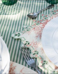  BORGO Tischset Amalfi Salvia