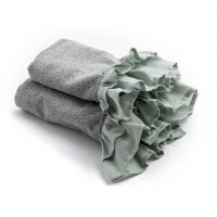  Handtuch Bella Donna Grau Salbei 60 x 100 cm