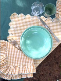  TISCHSET PFLEGELEICHT Capri gelb