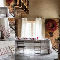  TISCHDECKE Casa Florentina 180 x 220 cm, fleckenabweisend