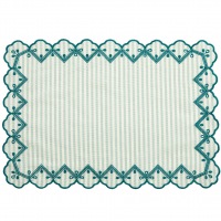  TISCHSET PFLEGELEICHT Capri aqua