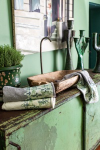  Handtuch Amalfi 40 x 60 cm grau oder ecru