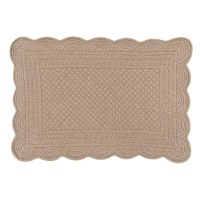  Tischset Boutis taupe-mokka french beige
