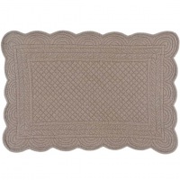  Tischset Boutis taupe-mokka french beige