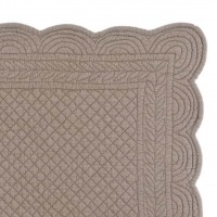  Tischset Boutis taupe-mokka french beige